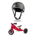 thumbnail image 1 of Kinderfeets Kid's Riding Toy Bundle w/Adjustable Helmet & Tiny Tot Balance Bike, 1 of 8