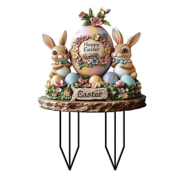 Bewildely Libros de Pascua para niños Lecturas divertidas y educativas de Pascua Decoraciones de Pascua al aire libre Peters Rabbit Decoración del hogar B