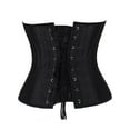 thumbnail image 5 of DODOING Waist Trainer Corset Vest for Weight Loss Sport Body Shaper Workout Underbust Cincher Steel Boned Tummy Tank Slimming Wrap, Black/ Beige, 5 of 5