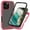 Pink, variant on Dteck for iPhone 16 Pro Case 6.3", Full Body Rugged Case with Built-in Anti-Scratch Screen Protector Clear Protective Phone Cover for iPhone 16 Pro,Purple