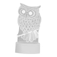 thumbnail image 4 of Lámpara de noche creativa para decoración de dormitorio, romántica, USB, decorativa, para mesita de noche Búho, 4 of 8