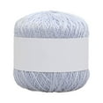 thumbnail image 3 of Knitting Thread Cotton Crochet Yarn Embroidery Clothes Sweater Tapestry Weave Line DIY Accessory, Light Grey, 3 of 8