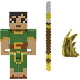 thumbnail image 4 of Minecraft DungeonsJade 3.25-In Collectible Battle Figure and Accessories, 4 of 7