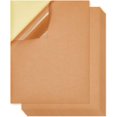 thumbnail image 1 of wqlpp-48 Pack Autocollants en Papier Kraft, Étiquettes Marron Imprimables pour Feuilles Complètes (8.5x11 Po), 1 of 4