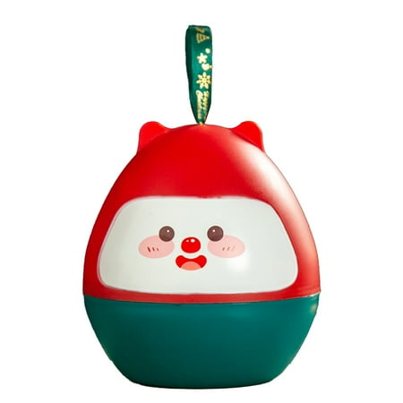 SUSHANG Christmas Gift Box Container PP Material Portable Snowman Panda Design for Creative Holiday Gifts and Festive Decorations Sturdy and Large Capacity Perfect for Storing Jewelry Candy Gift