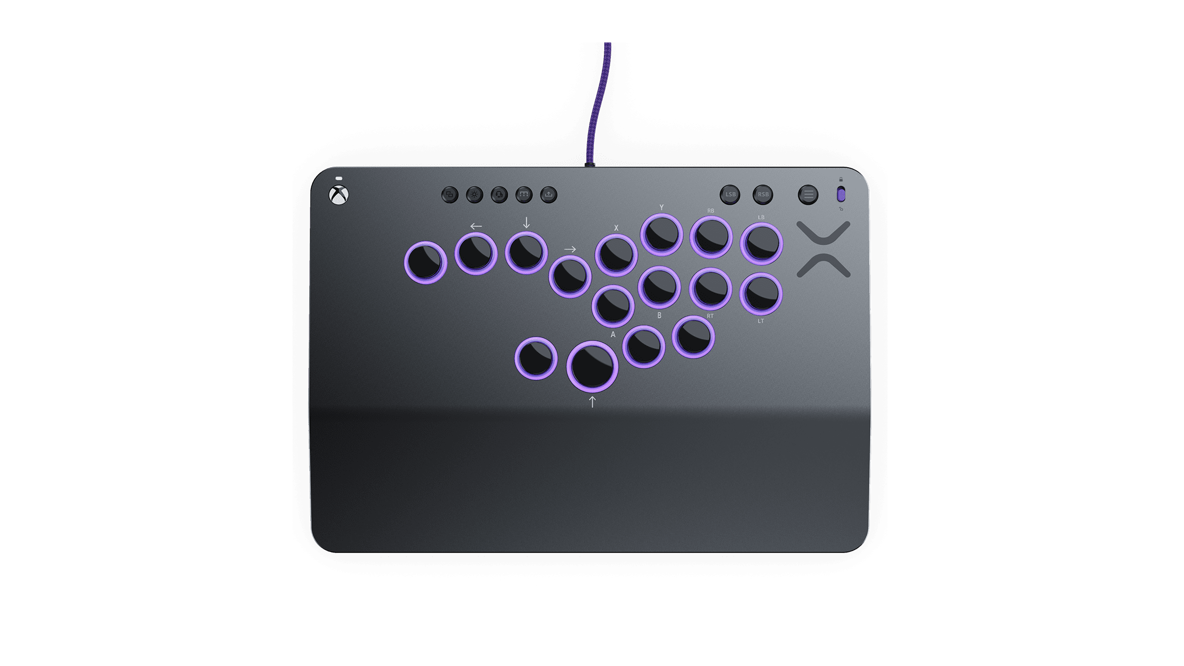 【美品】Victrix Pro KO Victrix™ Pro KO™ Leverless Fight Stick for Xbox & PC, Metallic