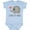 AE-Light Blue, variant on Loved by Nana Grandchild Elephant Boys or Girls Baby Bodysuit