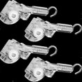thumbnail image 1 of 4 Pieces Blind Wand Tilt Control Wand Tilter for 1 Inch Mini Blind Head Rail Blind Tilt Mechanism Replacement with D Shaped Gear Tilt Mechanism Hook C, 1 of 5