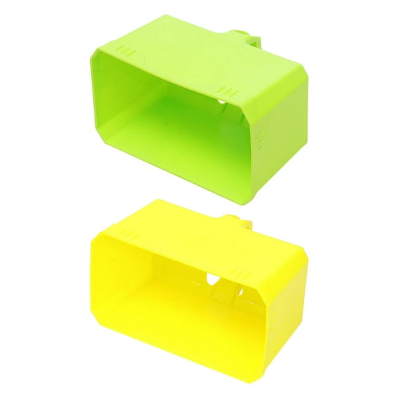 LEORX Beach Sand Brick Maker Plastic 2Pcs 6.3x4.3x3.5in