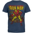 thumbnail image 1 of Iron Man - Iron Panes Soft T-Shirt, 1 of 2