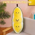 thumbnail image 2 of Peluches Dibujos Animados Lanzamiento Frutas Muñeco Tranquilizador para Bebé Juguete Peluche Durian Del, 2 of 9