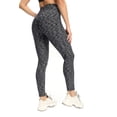 thumbnail image 3 of SHCKE High Waist Yoga Pants Tummy Control Workout Running 4 Way Stretch Yoga Leggings Women Capris Pants, 3 of 7