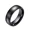 6mm Black, variant on Women's Ceramic Comfort Fit Wedding Band Simple Ring Polished 6mm Green Size 12