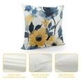 thumbnail image 4 of Shiartex Flowers Leaves Annabel Kidston Square Pillow Covers for Cushions Sofa Bed Outdoor Decoration - Printed on Both Sides - Zipper Closure - 1PC 12x12in, 4 of 5