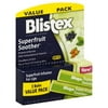 Blistex Superfruit Soother Lip Protectant & Sunscreen, 2 Pack