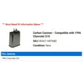 thumbnail image 2 of Carbon Canister - Compatible with 1996 Chevy S10, 2 of 2