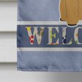 thumbnail image 4 of Carolines Treasures BB5650CHF Caniche Tan Drapeau de Bienvenue Toile Maison Taille, 4 of 4