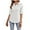 White, variant on Weardear Women's Button Down Dress Shirts Long Sleeve Slim Fit Business Collared Work Office Blouses Tops