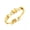 gold, variant on Butterfly Simple Cuff Bangle Stainless Steel Bracelet for Women Girls Fashion-silver