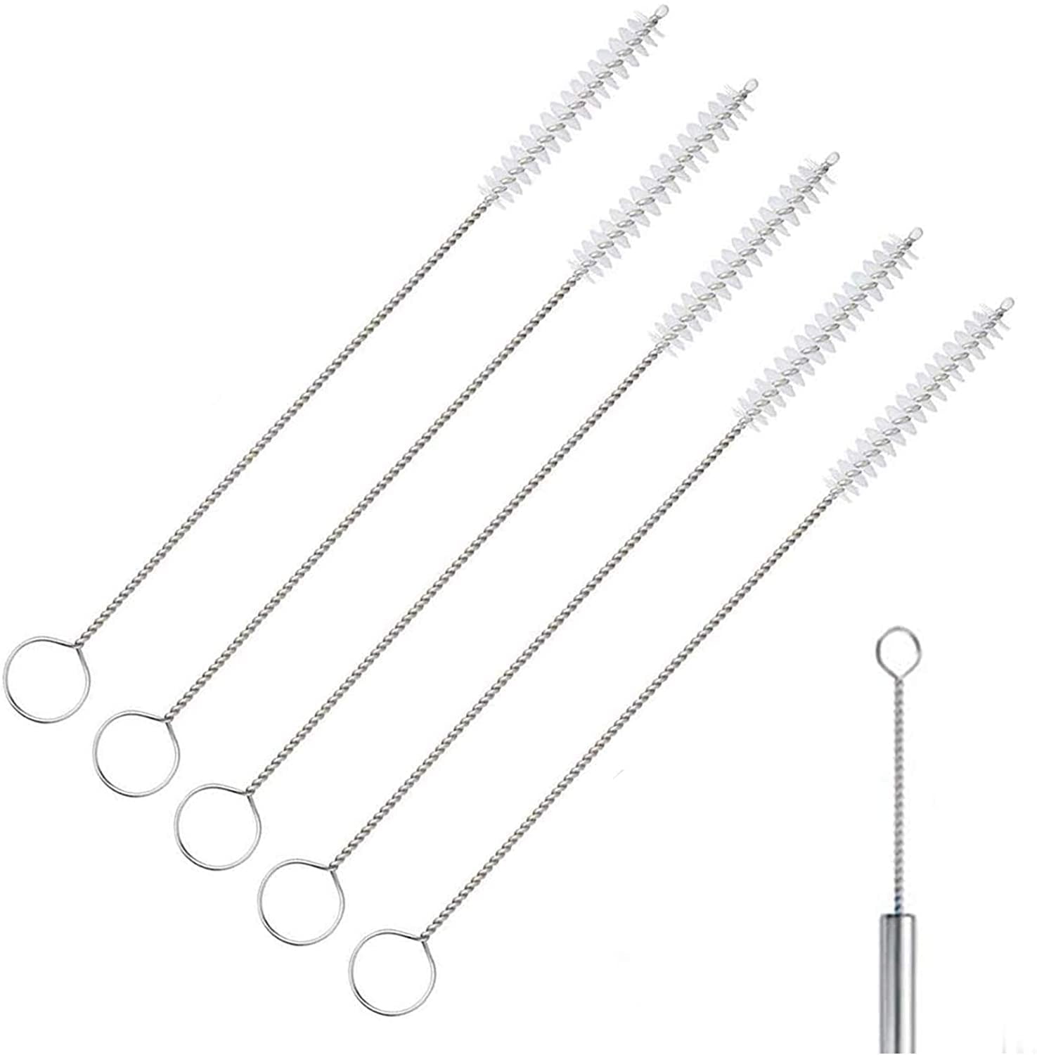 Extra Long Thin Cleaning Drinking Straw Brush