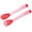 Pink, variant on 2 Count Raise Toddler Fork and Spoon, 12