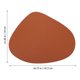 thumbnail image 3 of Heat Insulation Mat Brown PU Water-Proof Dish Mat for Home Use 4Pcs, 3 of 4