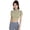Green, variant on Lady Summer Yoga Top Thin Quick-drying Good Breathability Short Sleeves Waist-exposed Cropped Top Jogging Pilates Gym Exercise Top