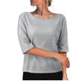 thumbnail image 2 of Womens Tops Sequin Round Neck Casual Pullover Shirt Tops for Women Half Sleeve Fashion Tunics Comfy Loose Fit Blouses Shirts for Women, 2 of 5