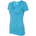 thumbnail image 3 of Bella + Canvas T-Shirt à Manches Courtes Col en V Profond pour Femmes, 3 of 6