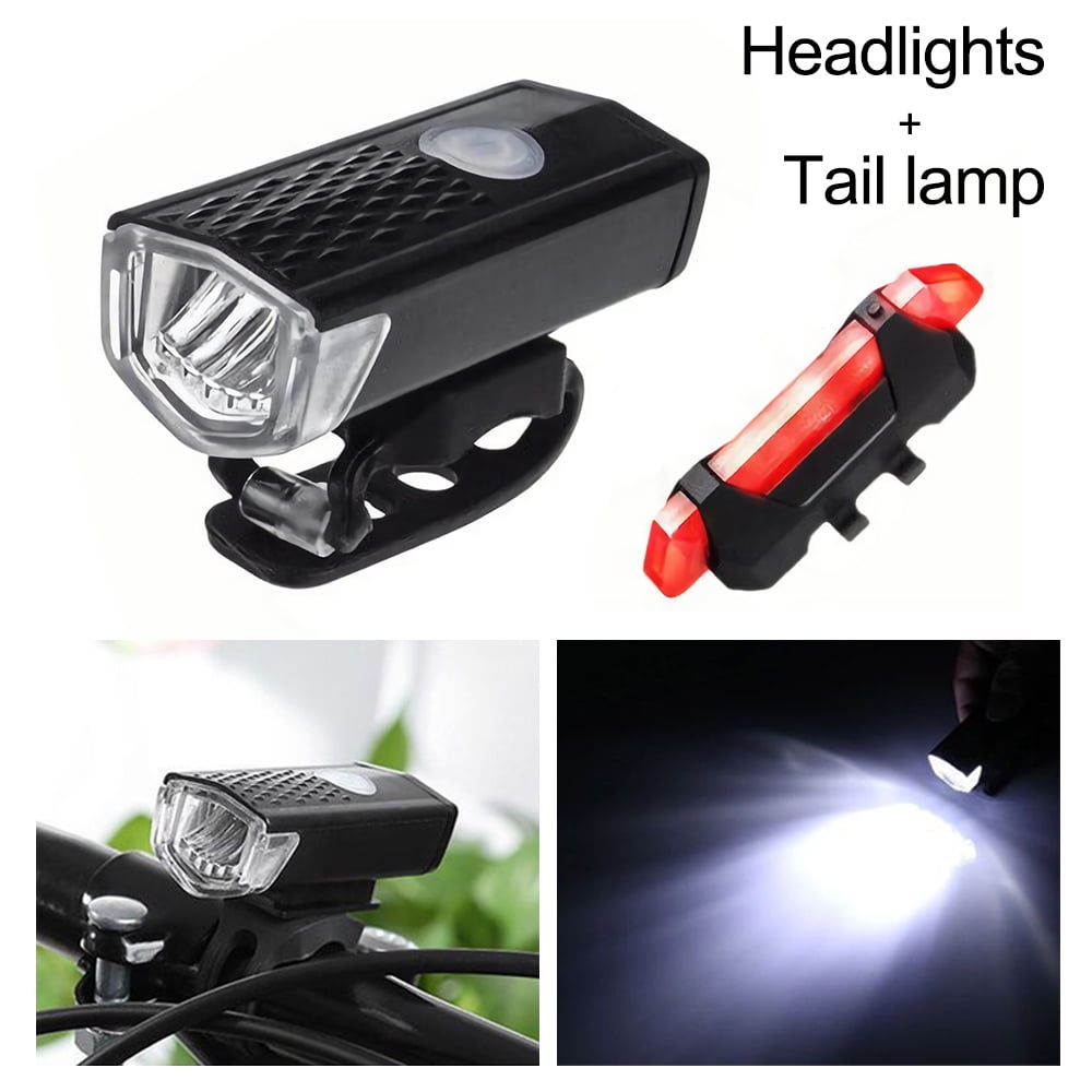 Details about   Roadtaillight Headlights Mountain Bike Accessories Front And Rear Reflectors KY 