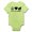 Kiwi, variant on CafePress - Peace, Love, Doodles Baby Light Bodysuit - Baby Light Bodysuit, Size Newborn - 24 Months