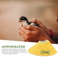 thumbnail image 5 of CIMAXIC 2Pcs Bird Protective Collars Parrot Neck Collar Anti-pecking Neckband (Yellow),4.33"X2.36"X0.2", 5 of 5