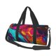 thumbnail image 1 of Balery Colorful Abstract Swirls Bolsa de Gimnasio para Mujeres y Hombres, Bolsa de Viaje Impermeable, Bolsa de Fin de Semana con Compartimento para Zapatos y Bolsillo Húmedo, 1 of 6