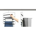 thumbnail image 4 of EcoNesxp Unique Design Trousers Rack 5 Layer Metal Magic Hanger Non-slip Foam Pad Rocker Arm Space Saving Hanger Wardrobe Storage Organizer for Pants Jeans Trousers Skirts 5 Layer Metal Magic Hanger, 4 of 5