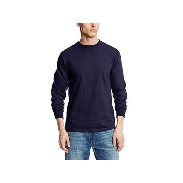 MJ Soffe Men's Long-Sleeve Cotton T-Shirt