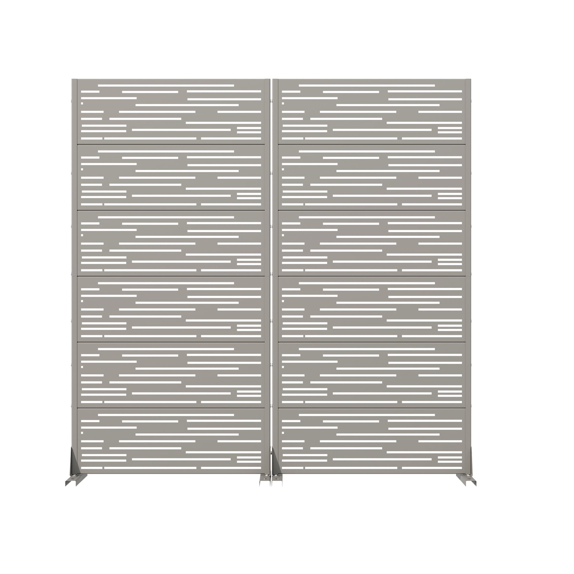 Metal Privacy Screen Panel Pattern