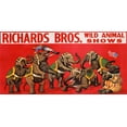 thumbnail image 2 of Anonymous 14x9 White Modern Wood Framed Museum Art Print Titled - Richards Bros. Wild Animal Shows ca. 1925, 2 of 4