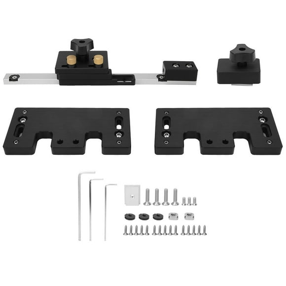 Table Saw Fence Plastic Aluminum Main/Auxiliary Bracket Woodworking Circular Saw DIY Tool