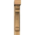 thumbnail image 2 of Ekena Millwork 6"W x 26"D x 34"H Olympic Block Rough Sawn Bracket w/ Offset Brace, Western Red Cedar, 2 of 25