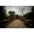 thumbnail image 2 of Berzel, Erin 24x17 Black Ornate Wood Framed with Double Matting Museum Art Print Titled - Preah Khan II, 2 of 4