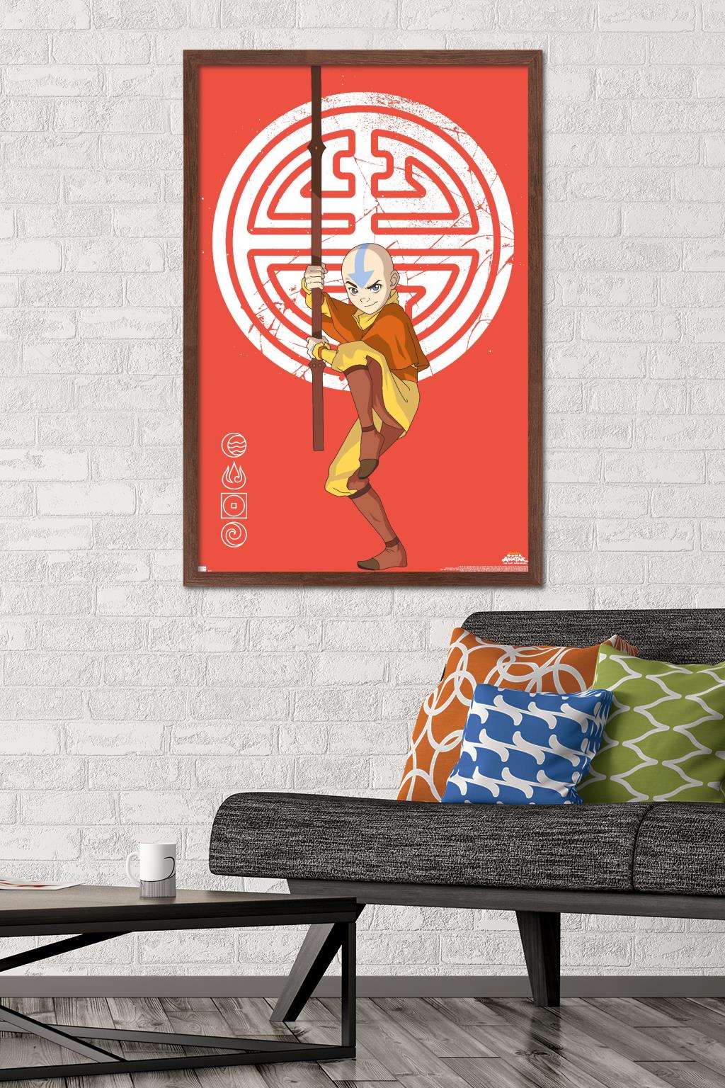Avatar - Legends Wall Poster, 22.375" x 34", Framed
