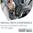 thumbnail image 4 of Britax Poplar Asiento convertible para automóvil, asiento para automóvil 2 en 1 con diseño delgado de 17 pulgadas, tecnología ClickTight, grafito glaciar, 4 of 5