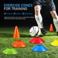 thumbnail image 3 of unbranded 30Ud De Fútbol Para Entrenamiento Agilidad En Colores Vivos Con Bolsa De Malla Material Pe, 3 of 8