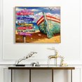 thumbnail image 4 of Cuadros Decorativos Kit de pintura al óleo por números Ship by the Sea, imagen de dibujo sin marco DIY para adultos Ehuebsd Nuevos Originales, 4 of 8