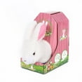 thumbnail image 2 of Walking Bunny Electronic Plush Toy Battery Powered Moving Jumping Wiggle Ears Sound Interactive Pet Toy for Kids Age 3 Plus Gift 1 Pack, 2 of 7