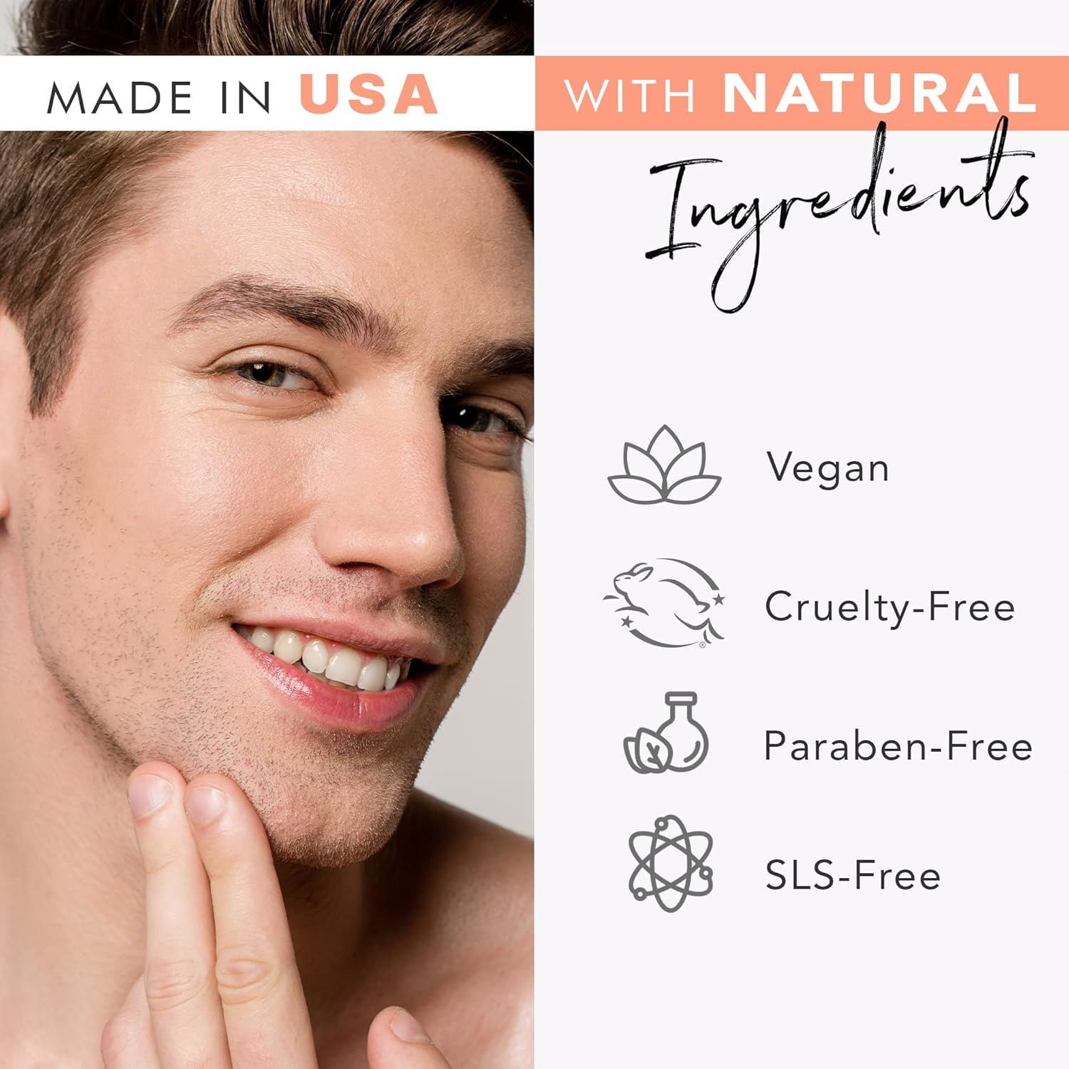 Beauty by Earth Facial Scrub and Face Wash 2in1