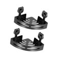 thumbnail image 4 of DOLITY Corner Shower Shelf Triangle Bathroom Organizer for Hotel Shower Living Room 2Pcs, 4 of 9