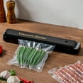thumbnail image 5 of Professional Vacuum Sealer Machine | With Patent Easy Lock & Release Handle,Food Preservation for Sous Vide and Food Storage, Built-In Roll and Bag Cutter（Maximum sealing: 30cm ）, 5 of 9