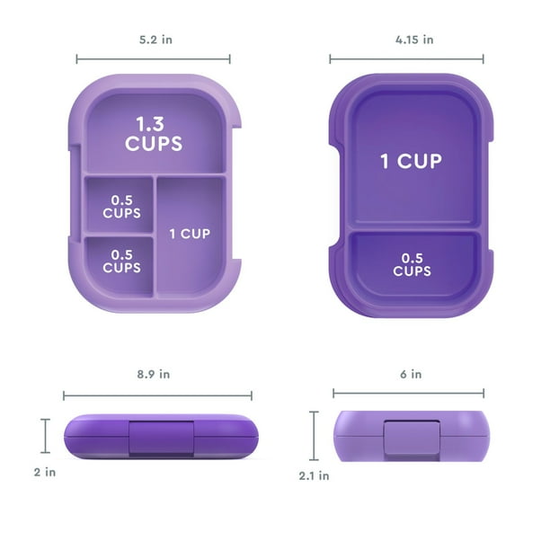 Lunch✨✨ Amazon.com: Winproper Lunch Box Kids Bento Box, Leakproof