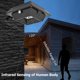 thumbnail image 5 of Kuymtek Lámpara de pared de jardín con sensor de movimiento para exteriores con luz solar de 6 LED (blanco frío) Kuymtek Iluminación del hogar multifuncional, 5 of 9